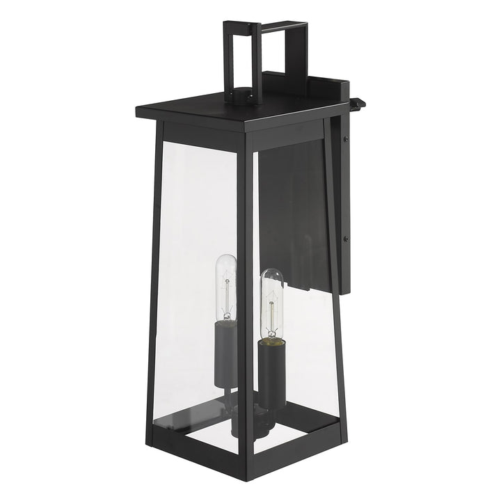 2-Light Matte Black Wall Light by Acclaim Lighting