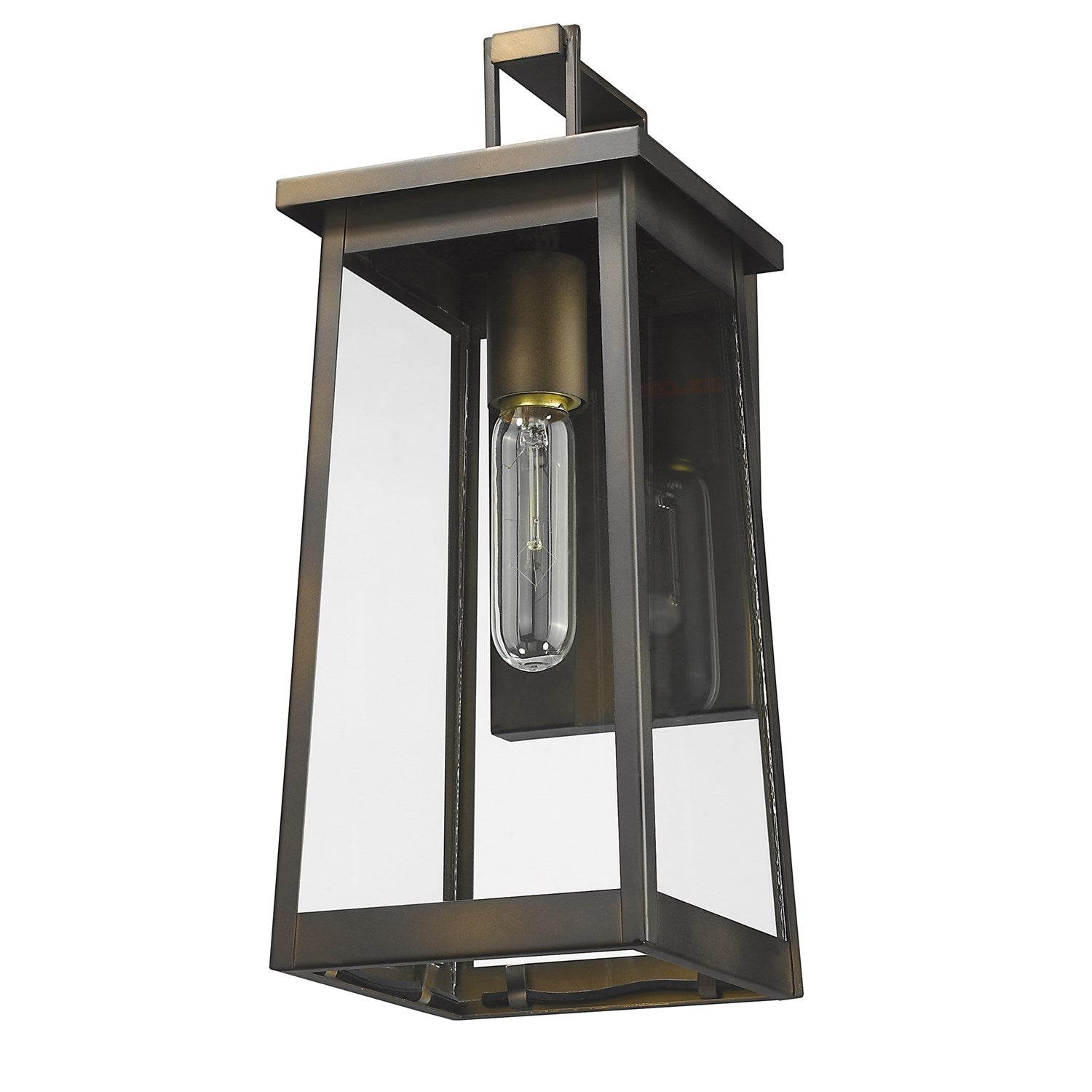 1-Light Oil-Rubbed Bronze Wall Light