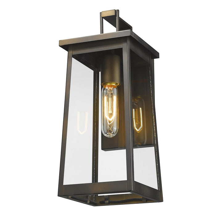 1-Light Oil-Rubbed Bronze Wall Light