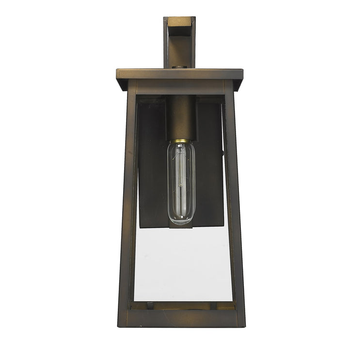 1-Light Oil-Rubbed Bronze Wall Light