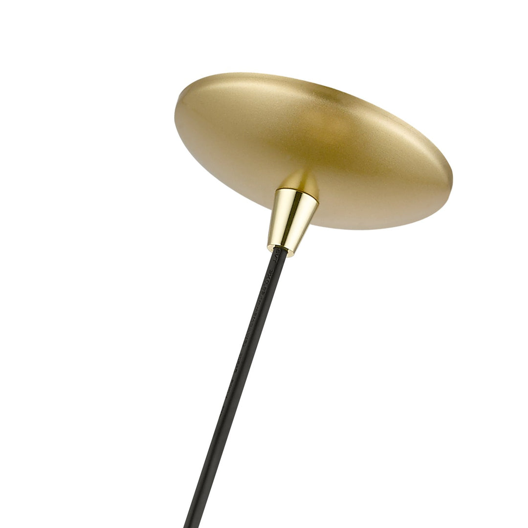 1 Light Soft Gold Pendant