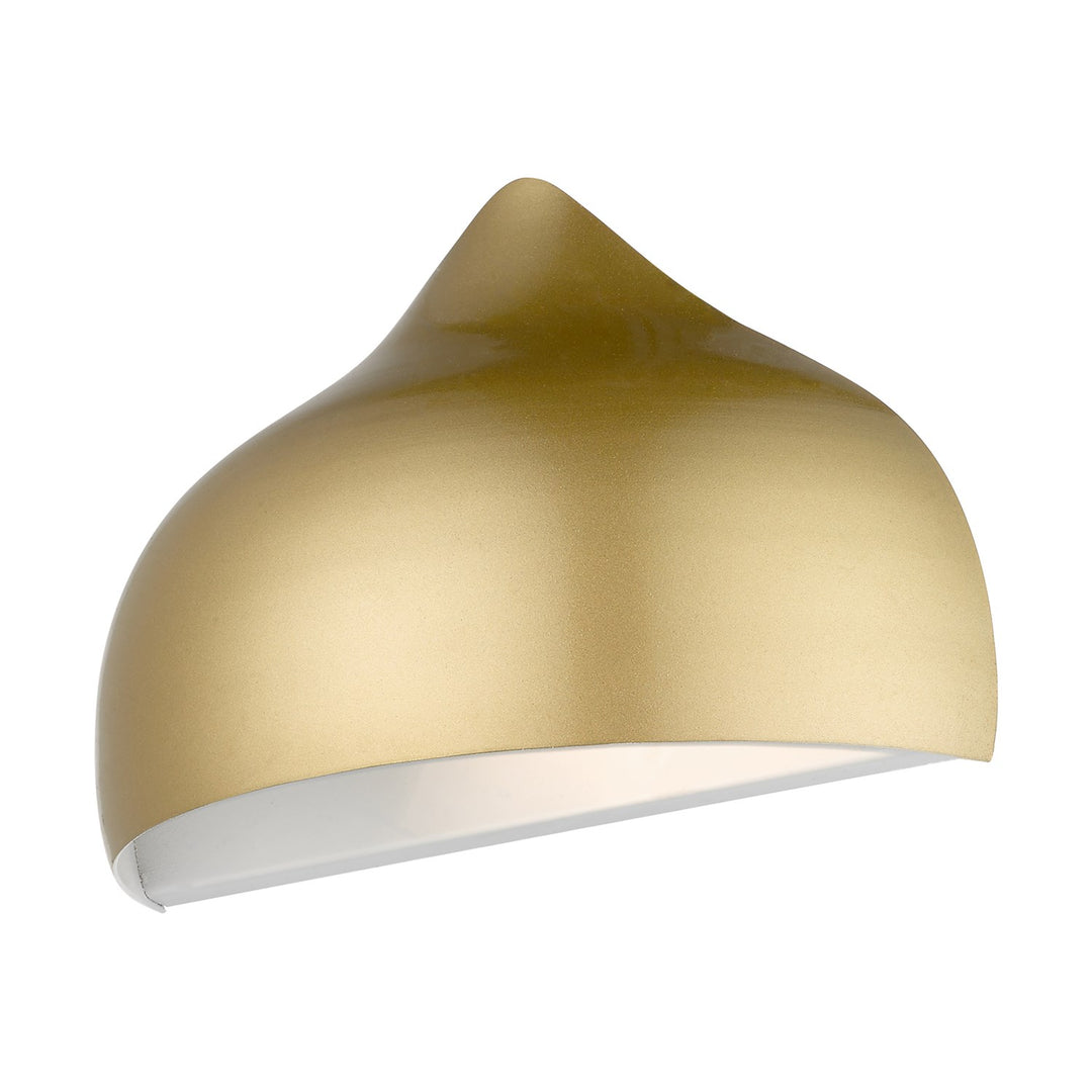 1 Light Soft Gold Wall Sconce