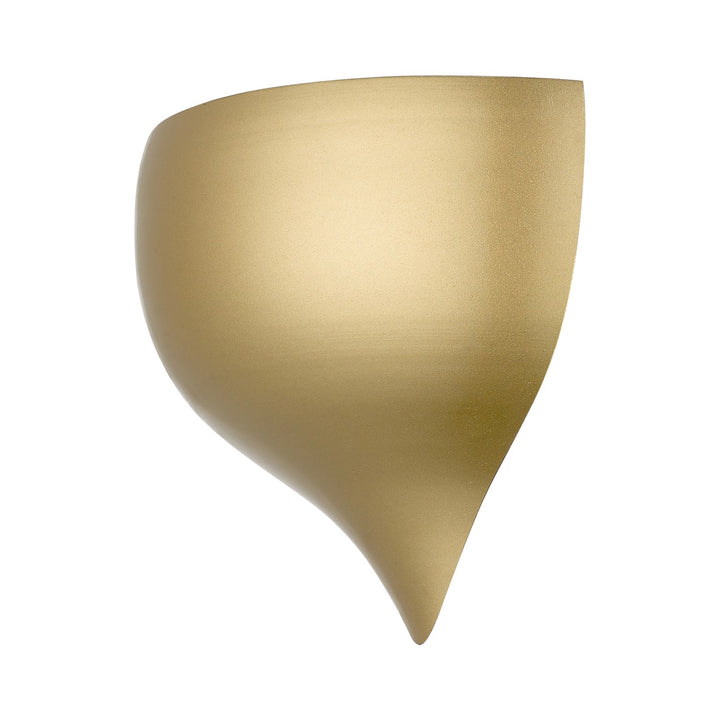 1 Light Soft Gold Wall Sconce