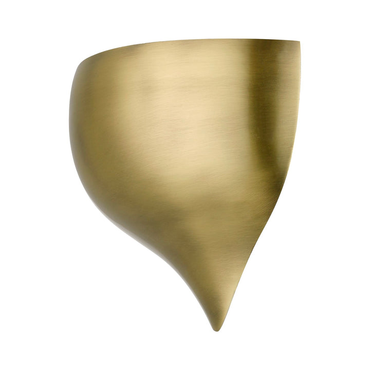 1 Light Antique Brass Wall Sconce