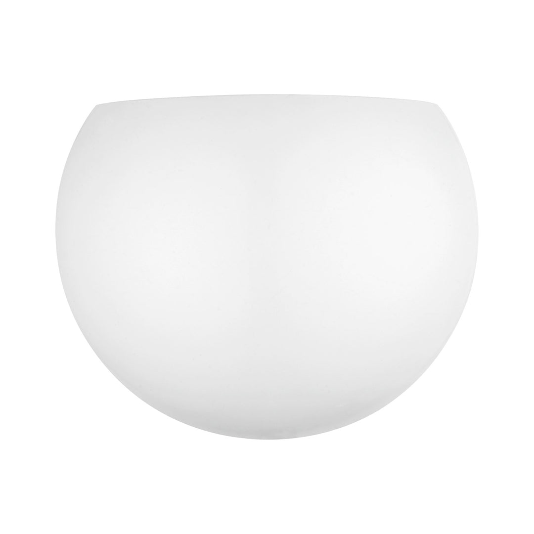 1 Shiny White Wall Sconce by Livex Lighting