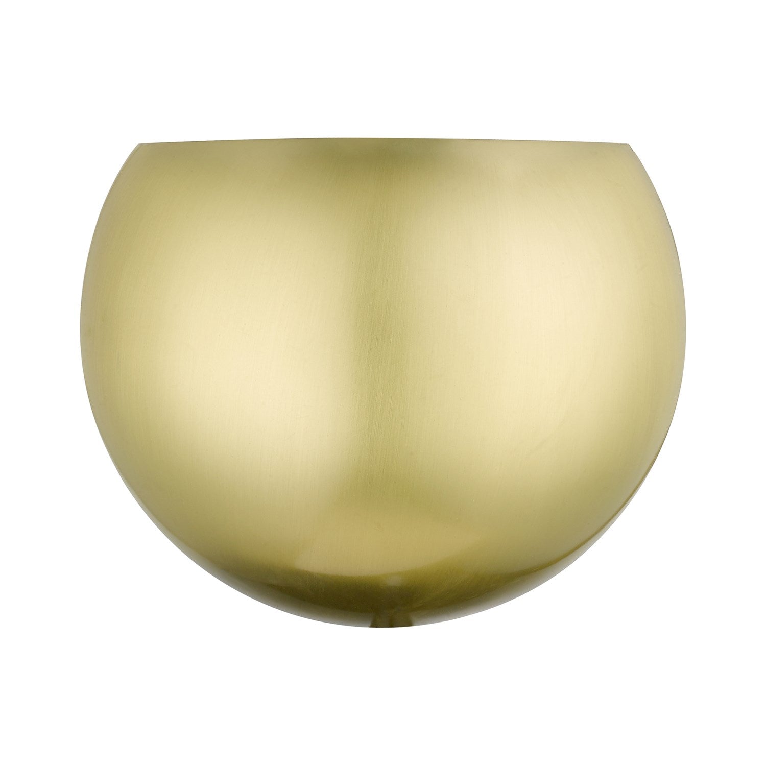1 Light Satin Brass Wall Sconce by Livex Lighting