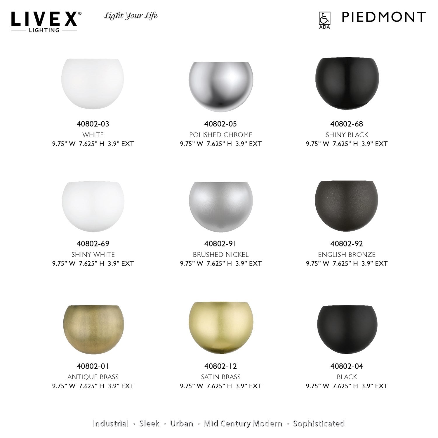 1 Light Satin Brass Wall Sconce