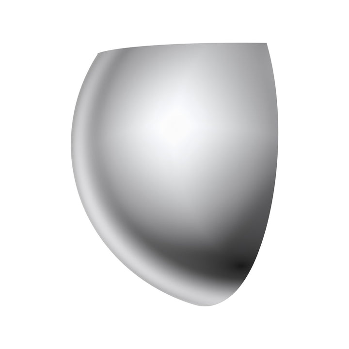 1 Light Polished Chrome Wall Sconce