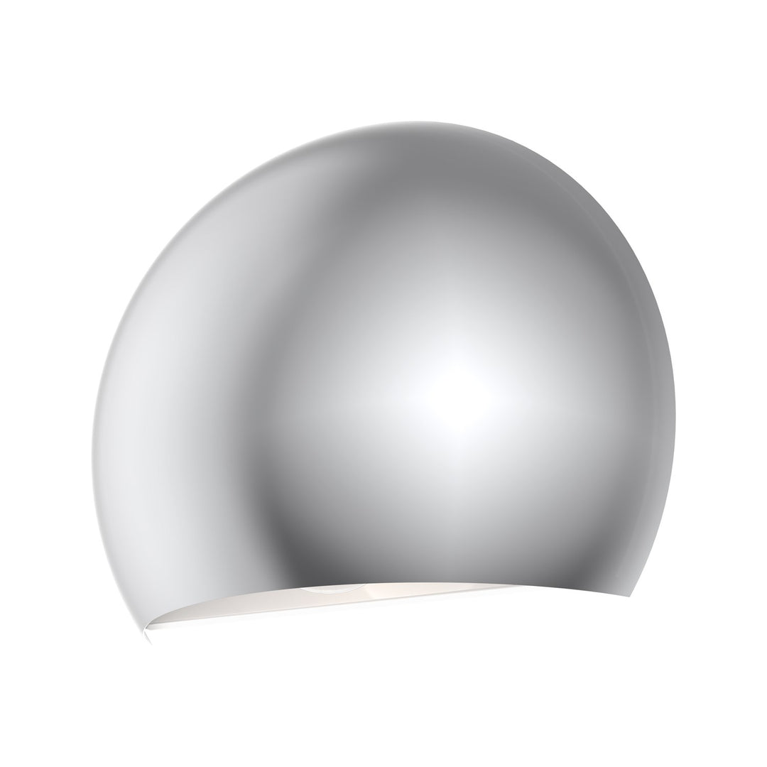 1 Light Polished Chrome Wall Sconce