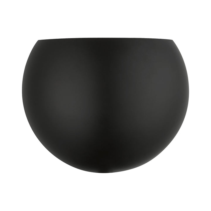 1 Light Black Wall Sconce by Livex Lighting