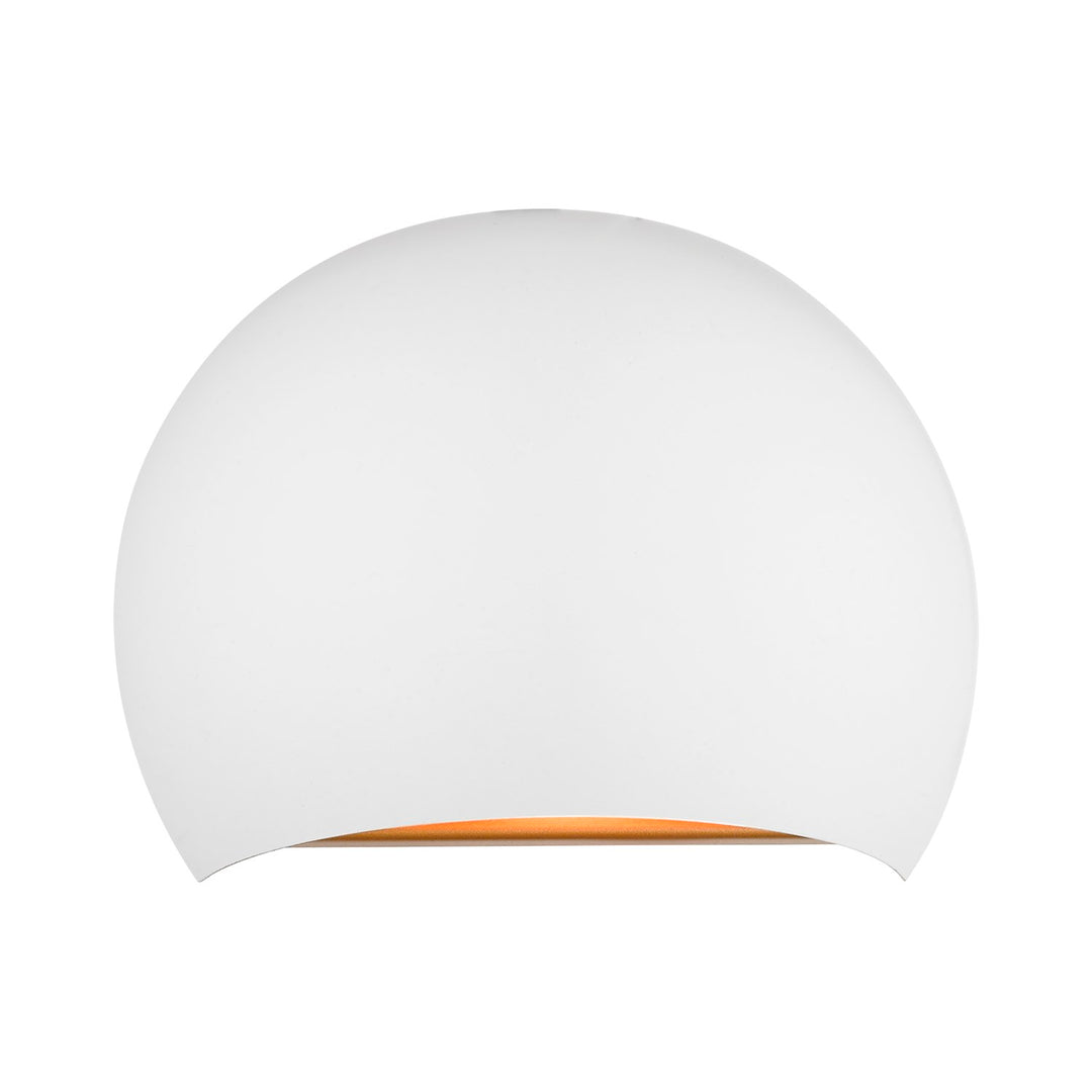 1 Light White Wall Sconce