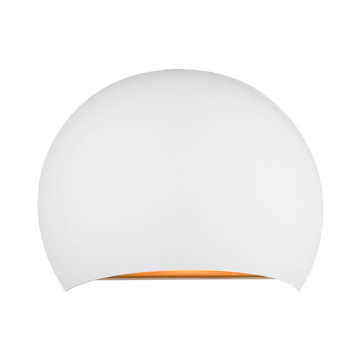 1 Light White Wall Sconce