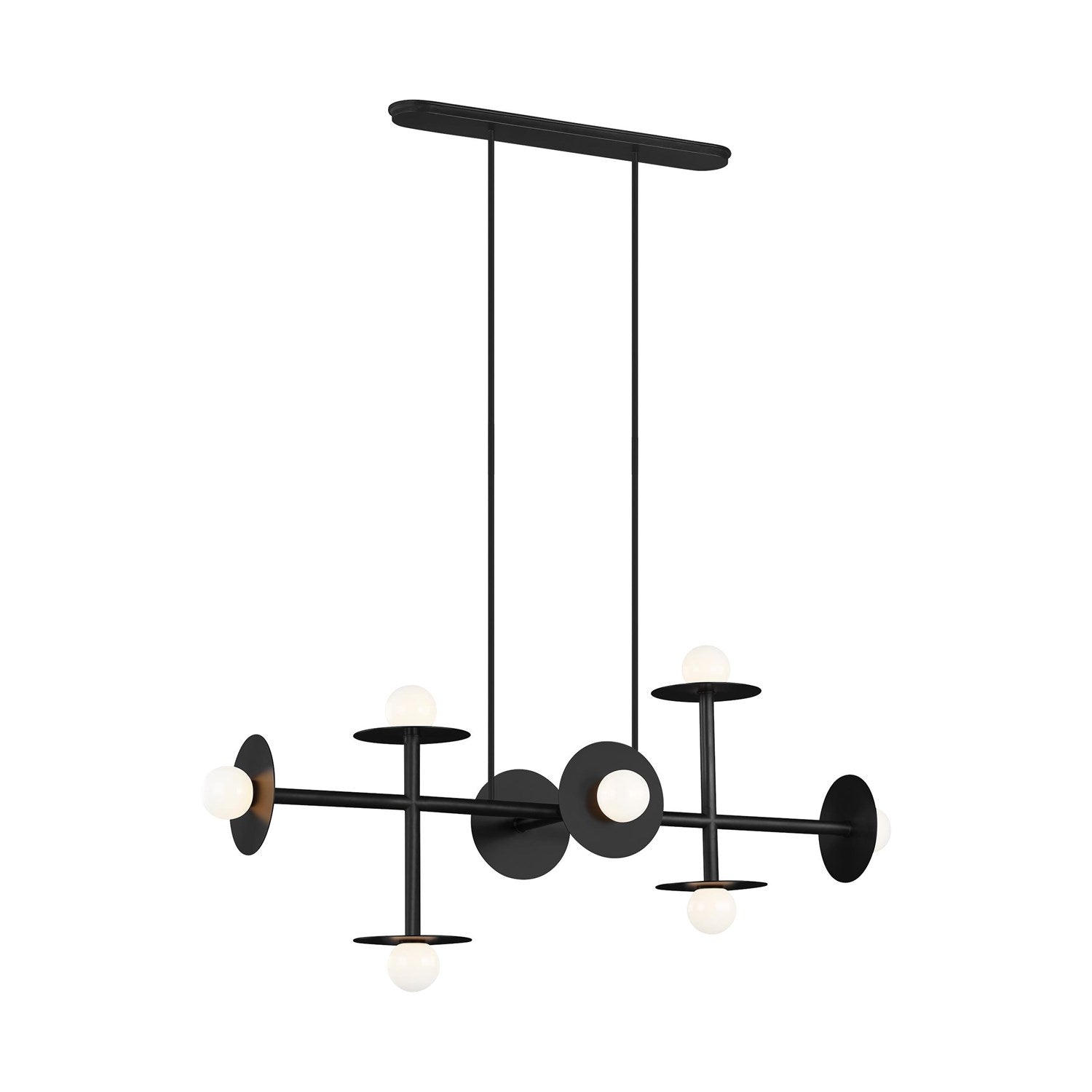 Large Linear Chandelier by VC Studio Collection