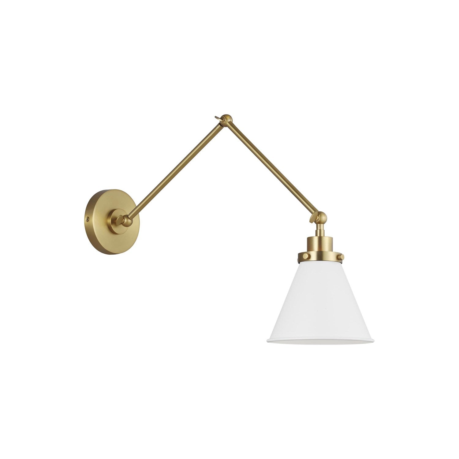 Double Arm Cone Task Sconce by VC Studio Collection