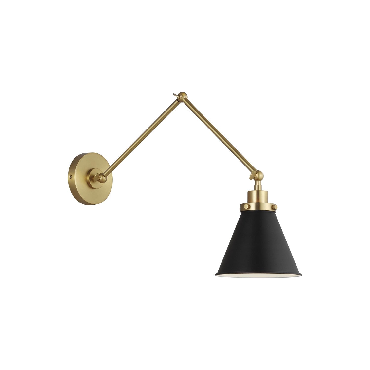 Double Arm Cone Task Sconce by VC Studio Collection