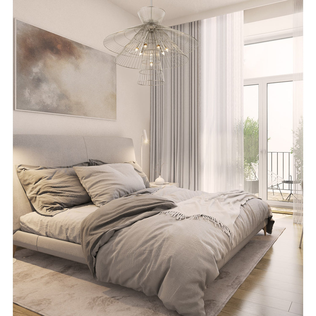 8 Light Chandelier