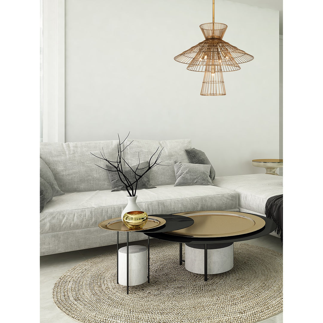 6 Light Chandelier