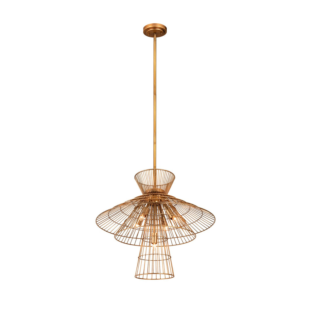 6 Light Chandelier