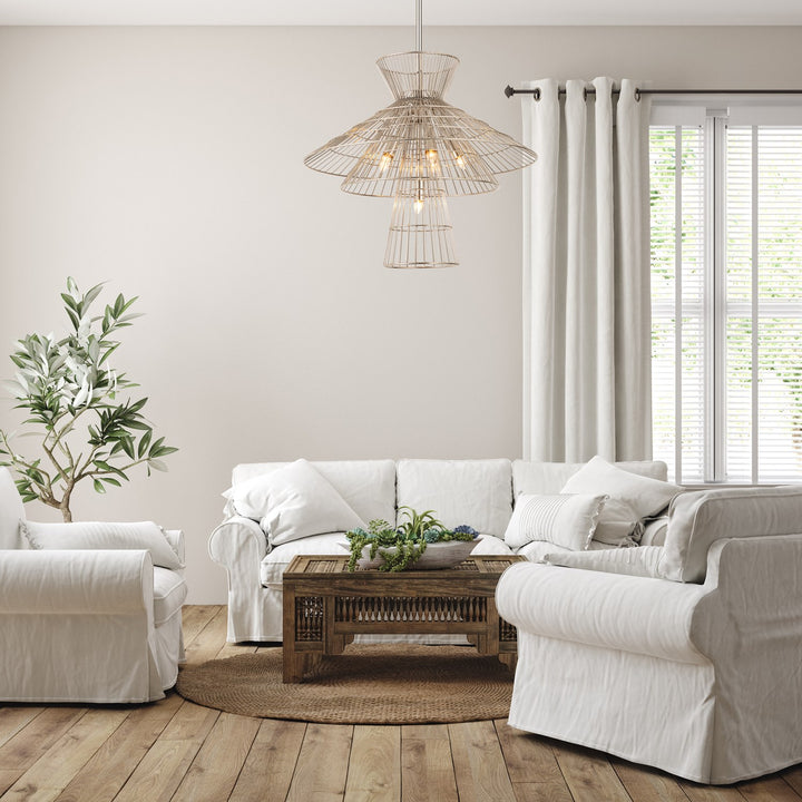 6 Light Chandelier