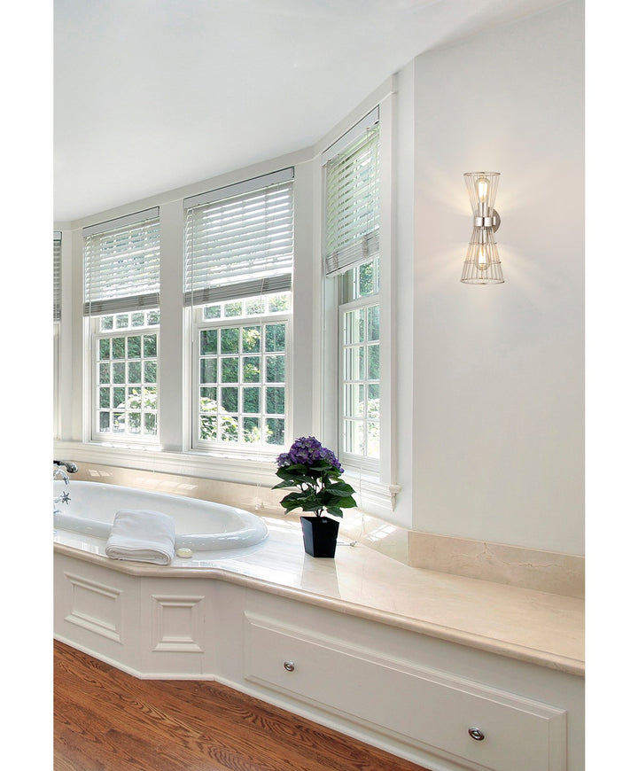 2 Light Wall Sconce