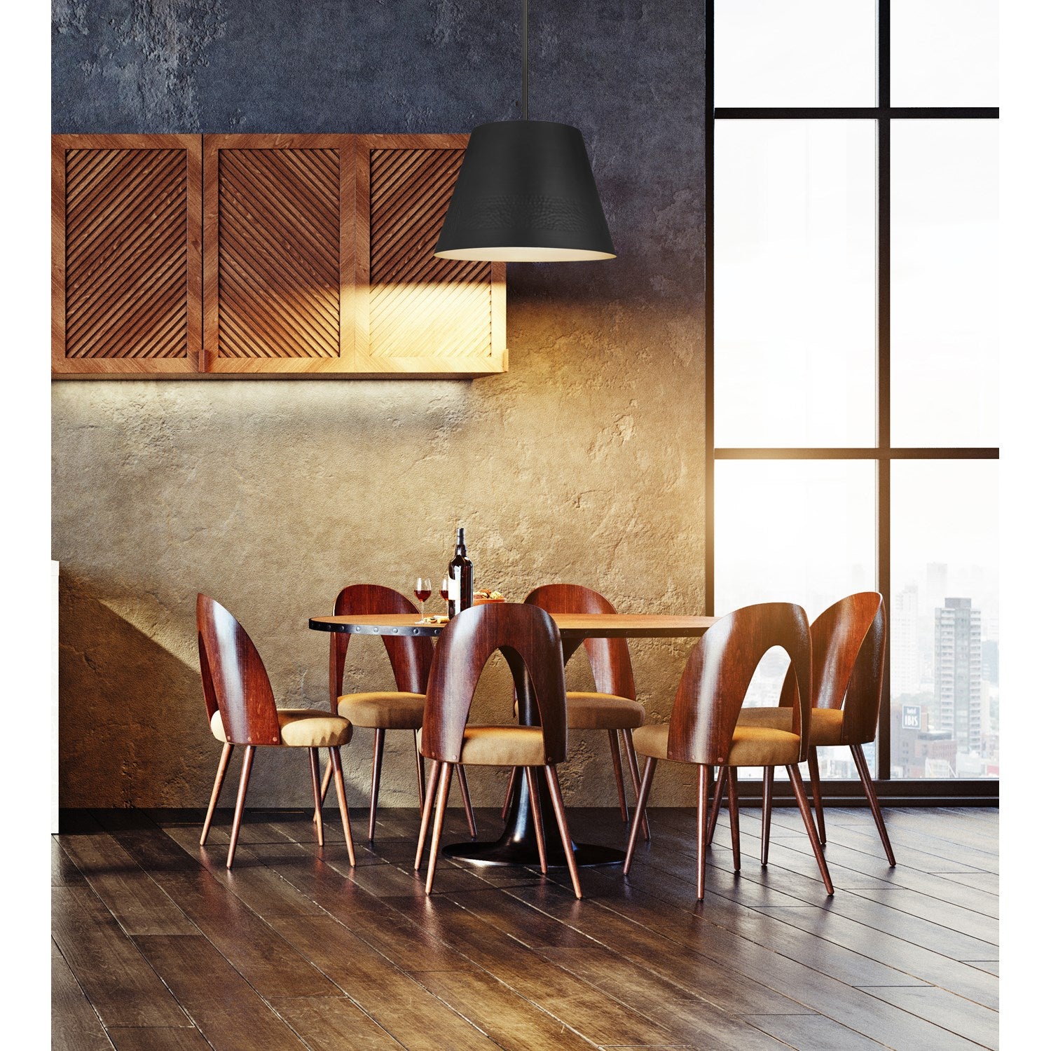 1 Light Chandelier