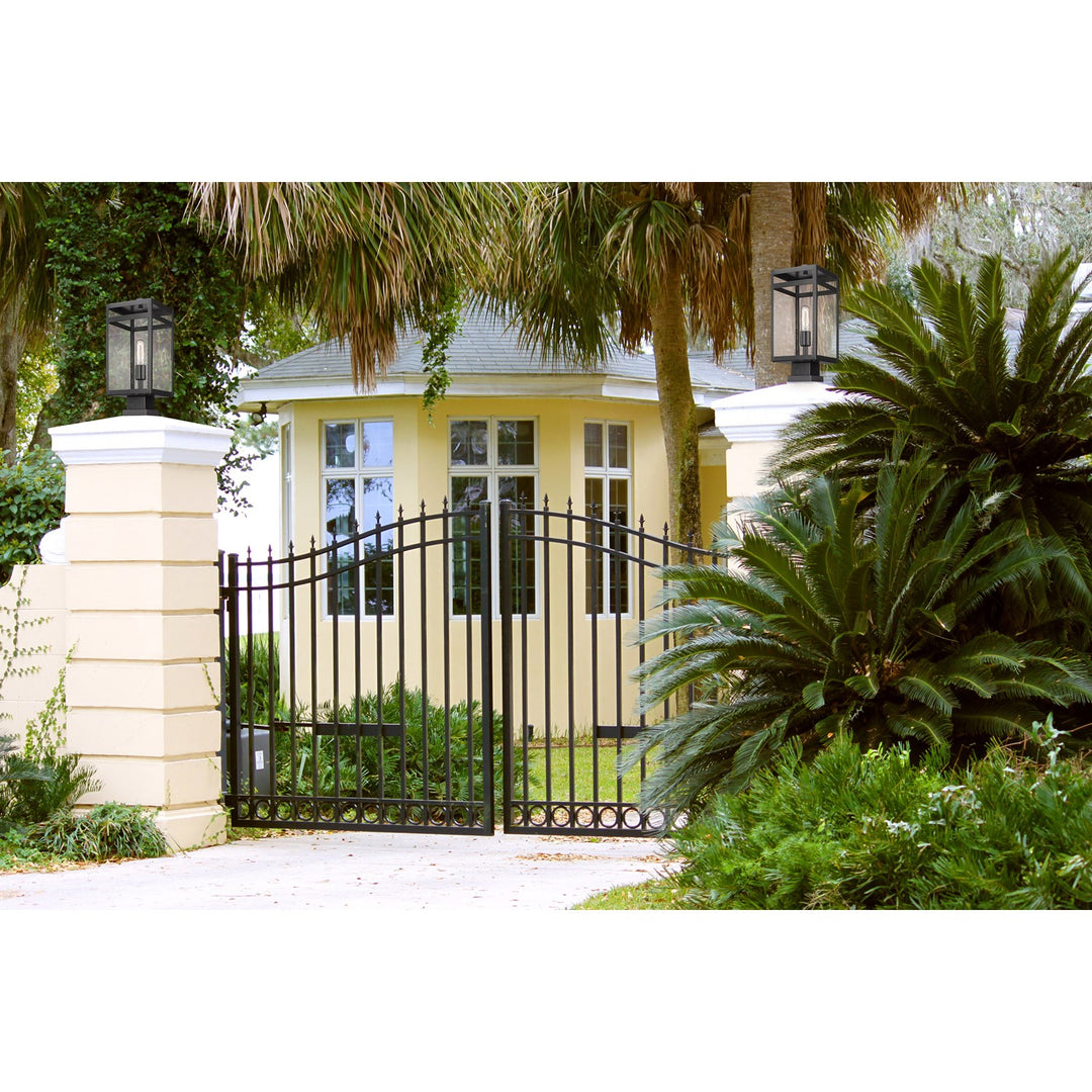 1 Light Outdoor Pier Mounted Fixture