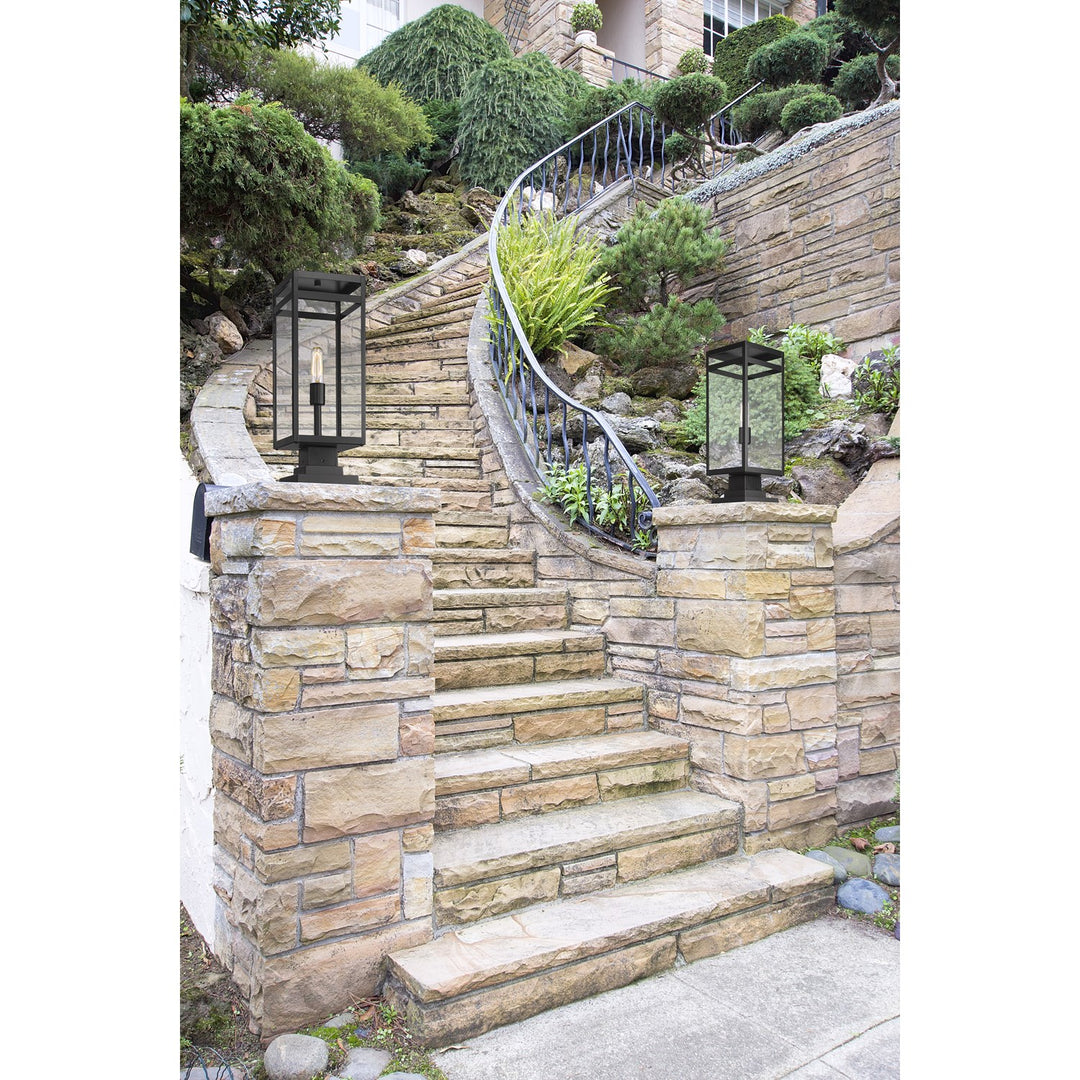 1 Light Outdoor Pier Mounted Fixture