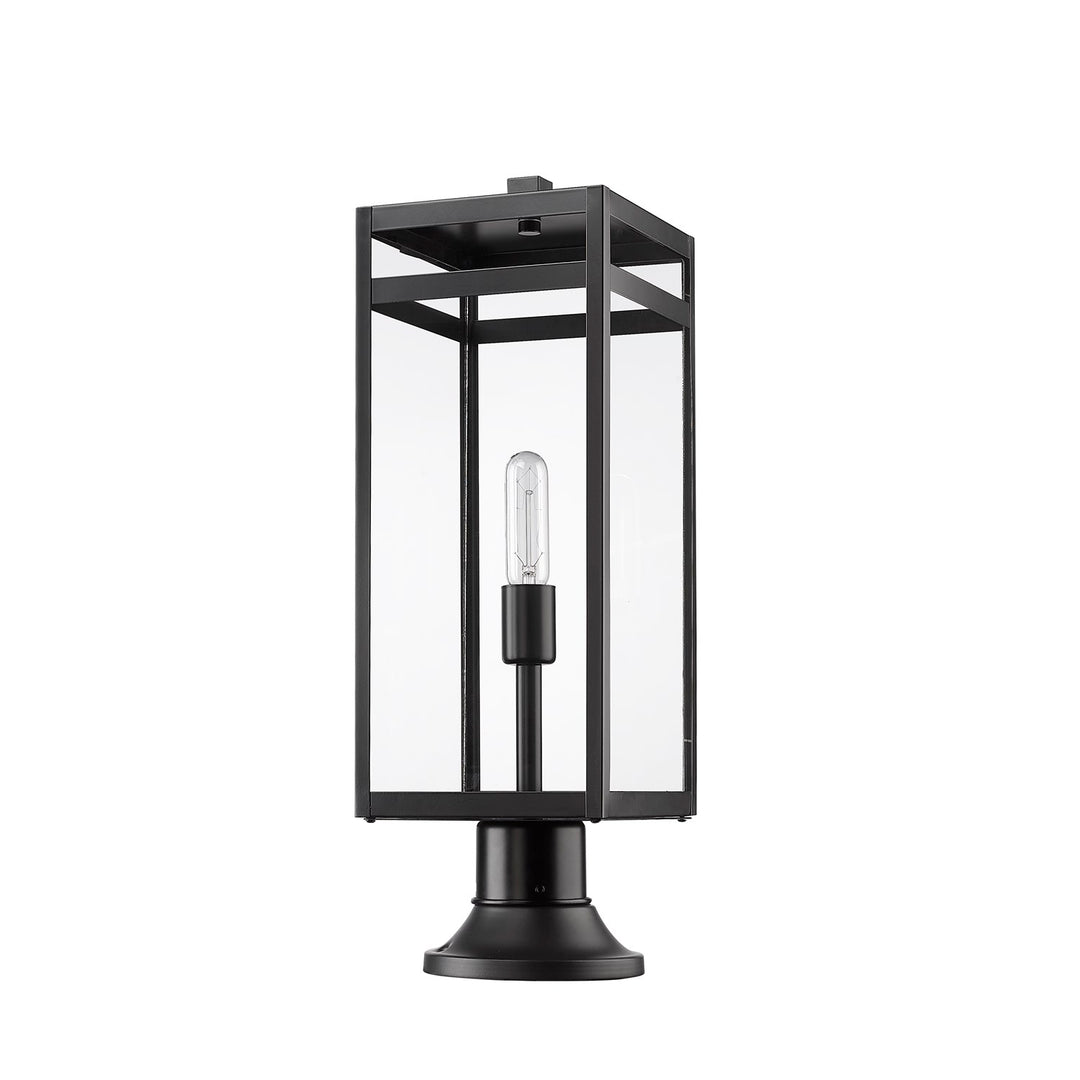 1 Light Outdoor Pier Mounted Fixture
