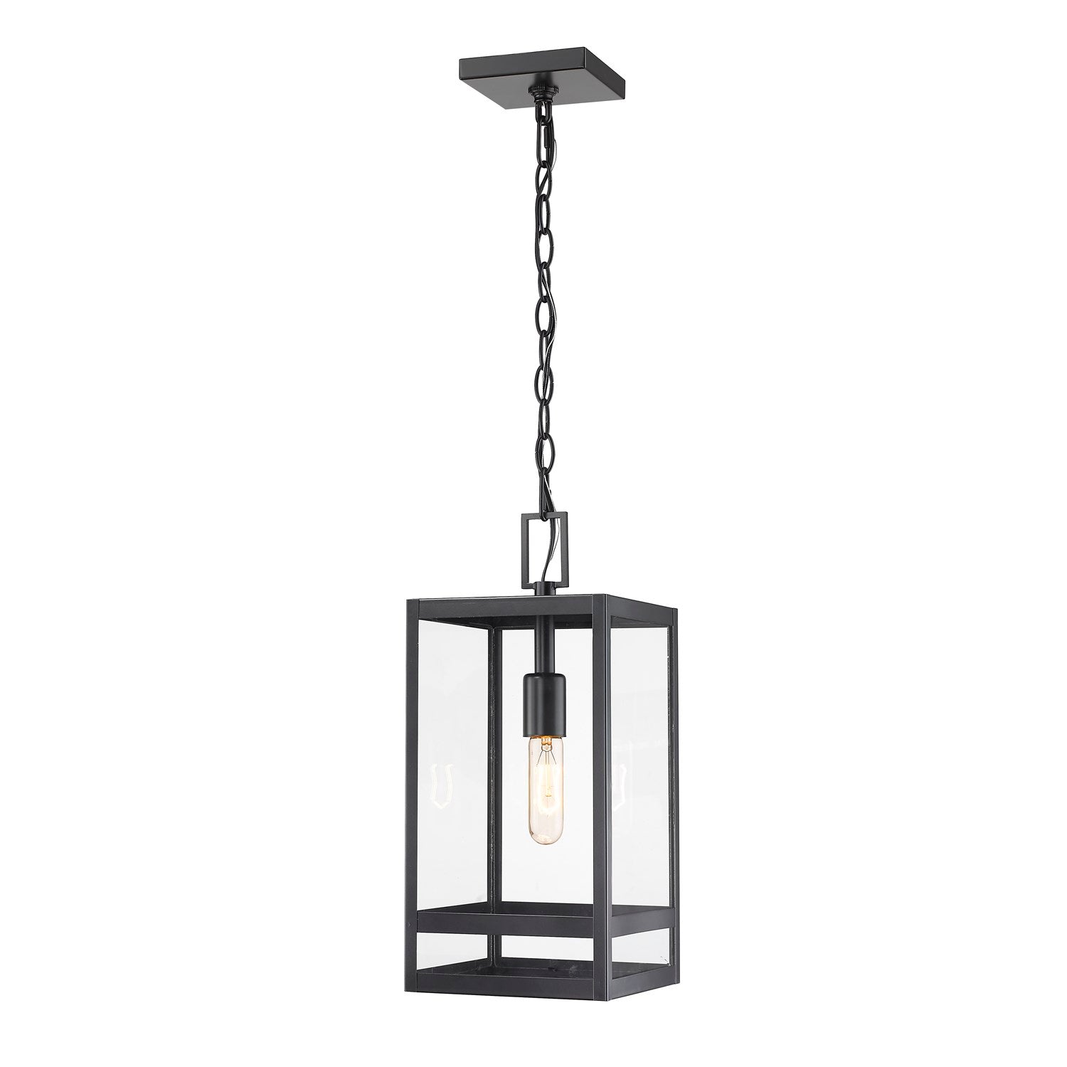 1 Light Outdoor Chain Mount Ceiling Fixture by Z-Lite