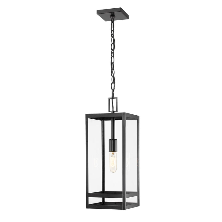 1 Light Outdoor Chain Mount Ceiling Fixture by Z-Lite