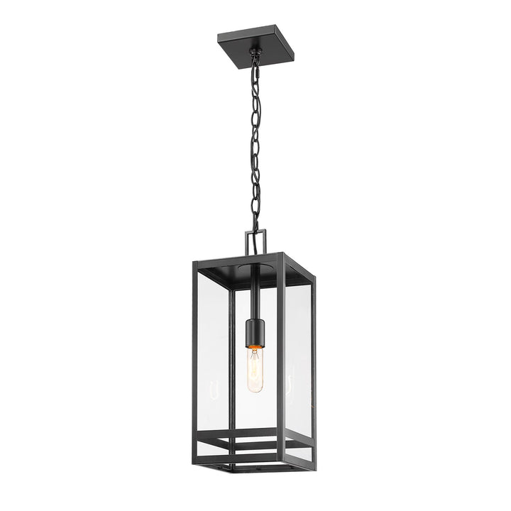 1 Light Outdoor Chain Mount Ceiling Fixture