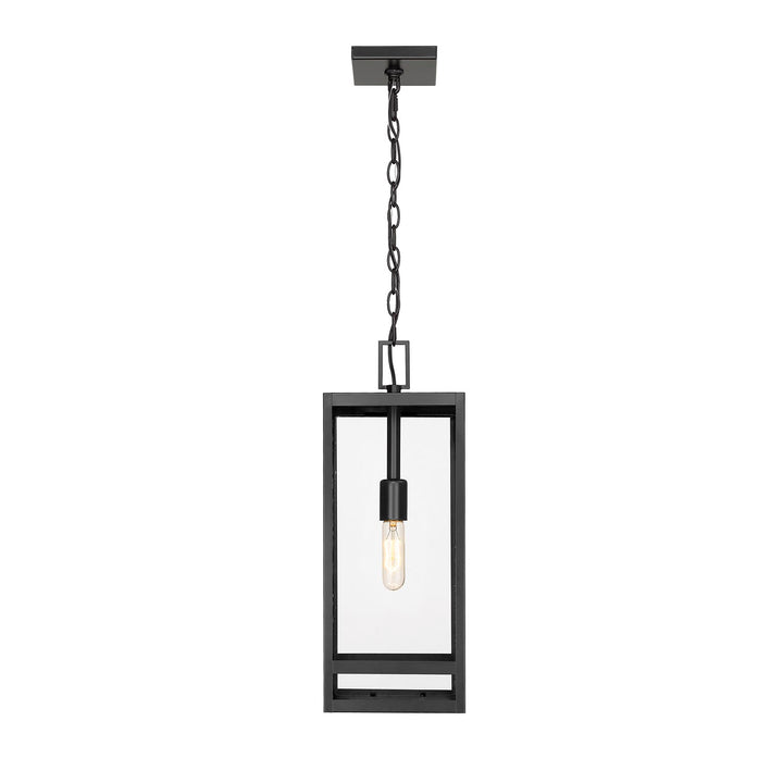 1 Light Outdoor Chain Mount Ceiling Fixture
