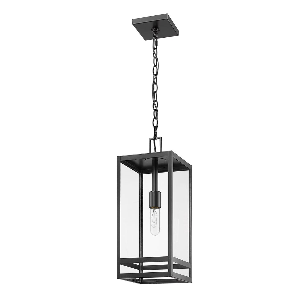 1 Light Outdoor Chain Mount Ceiling Fixture