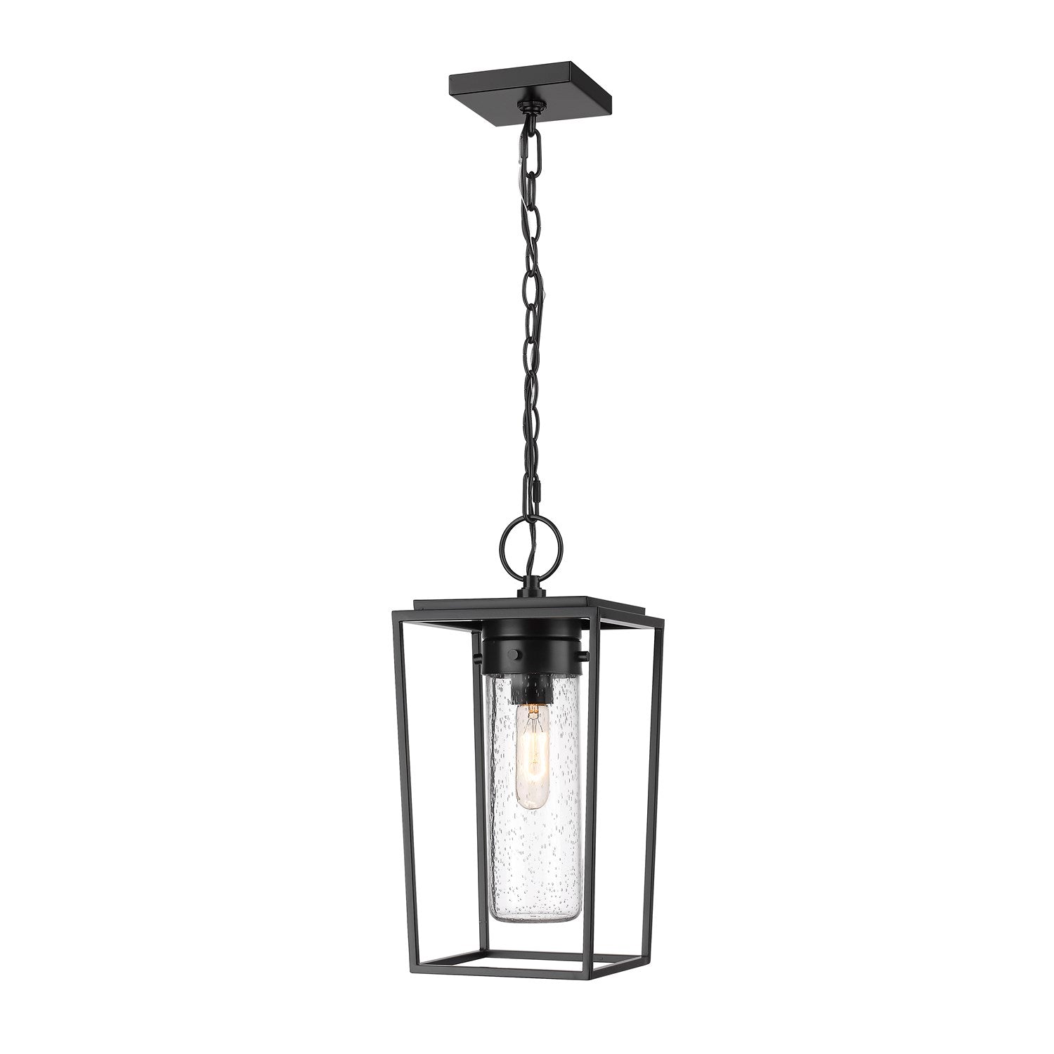 1 Light Outdoor Chain Mount Ceiling Fixture by Z-Lite
