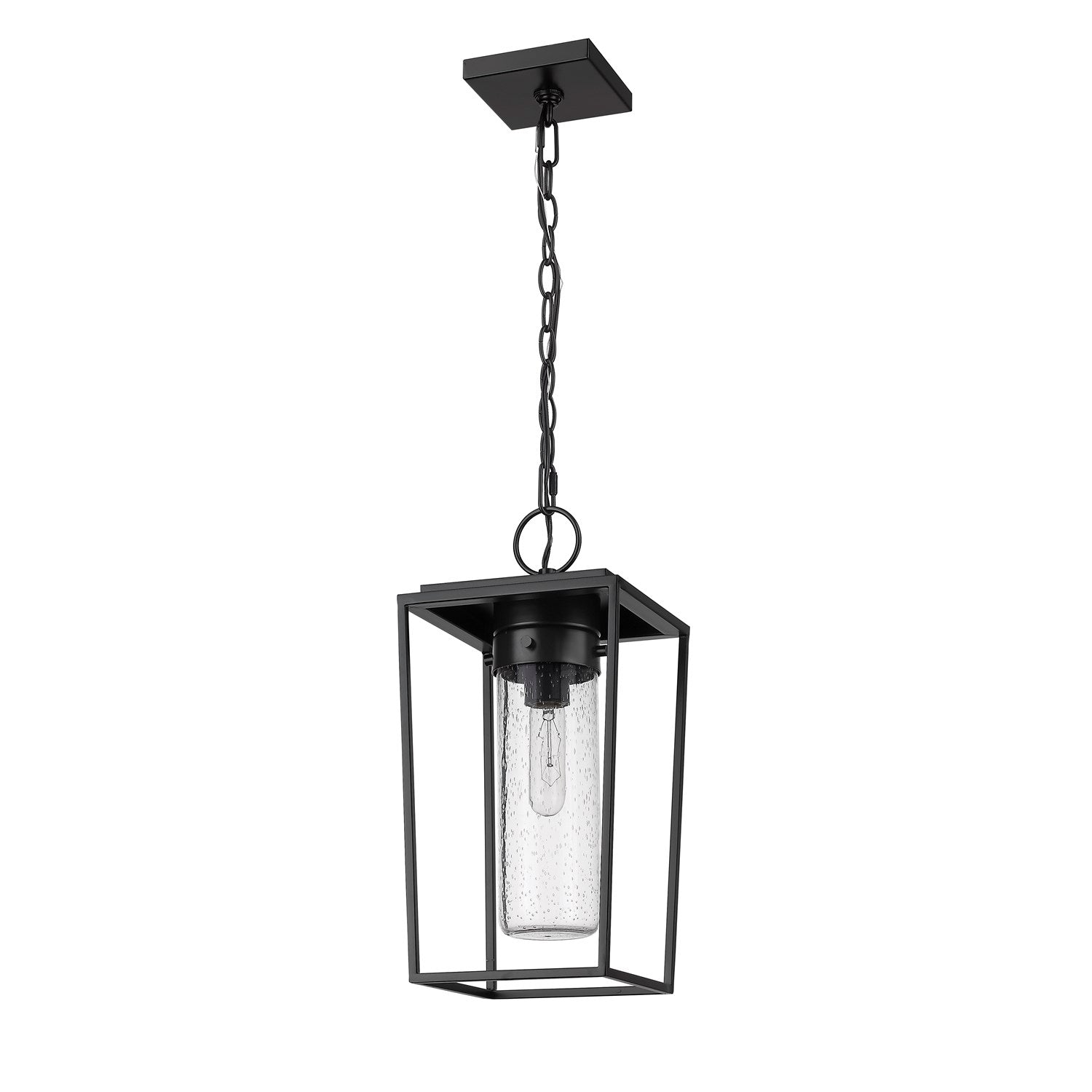 1 Light Outdoor Chain Mount Ceiling Fixture