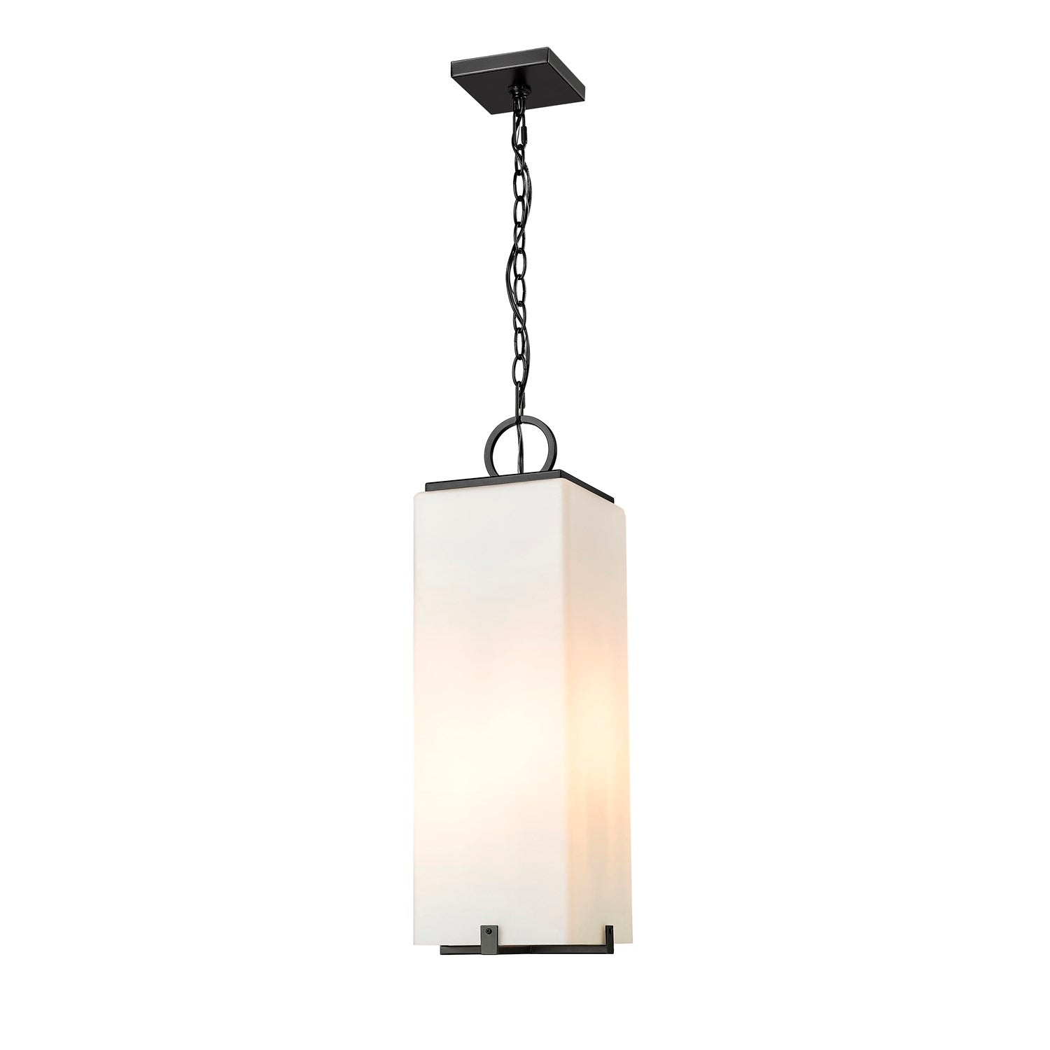 3 Light Outdoor Chain Mount Ceiling Fixture by Z-Lite