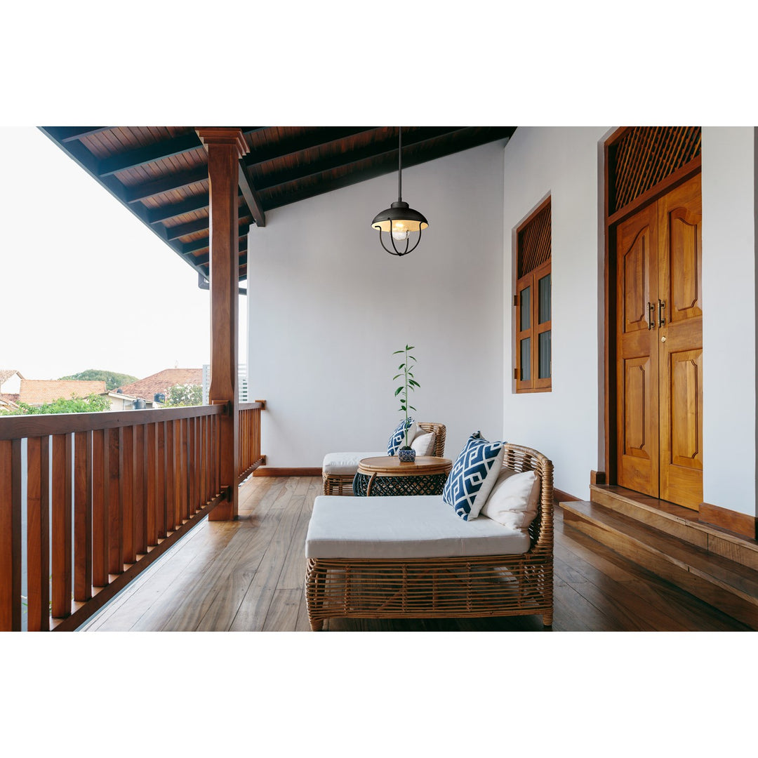 1 Light Outdoor Pendant