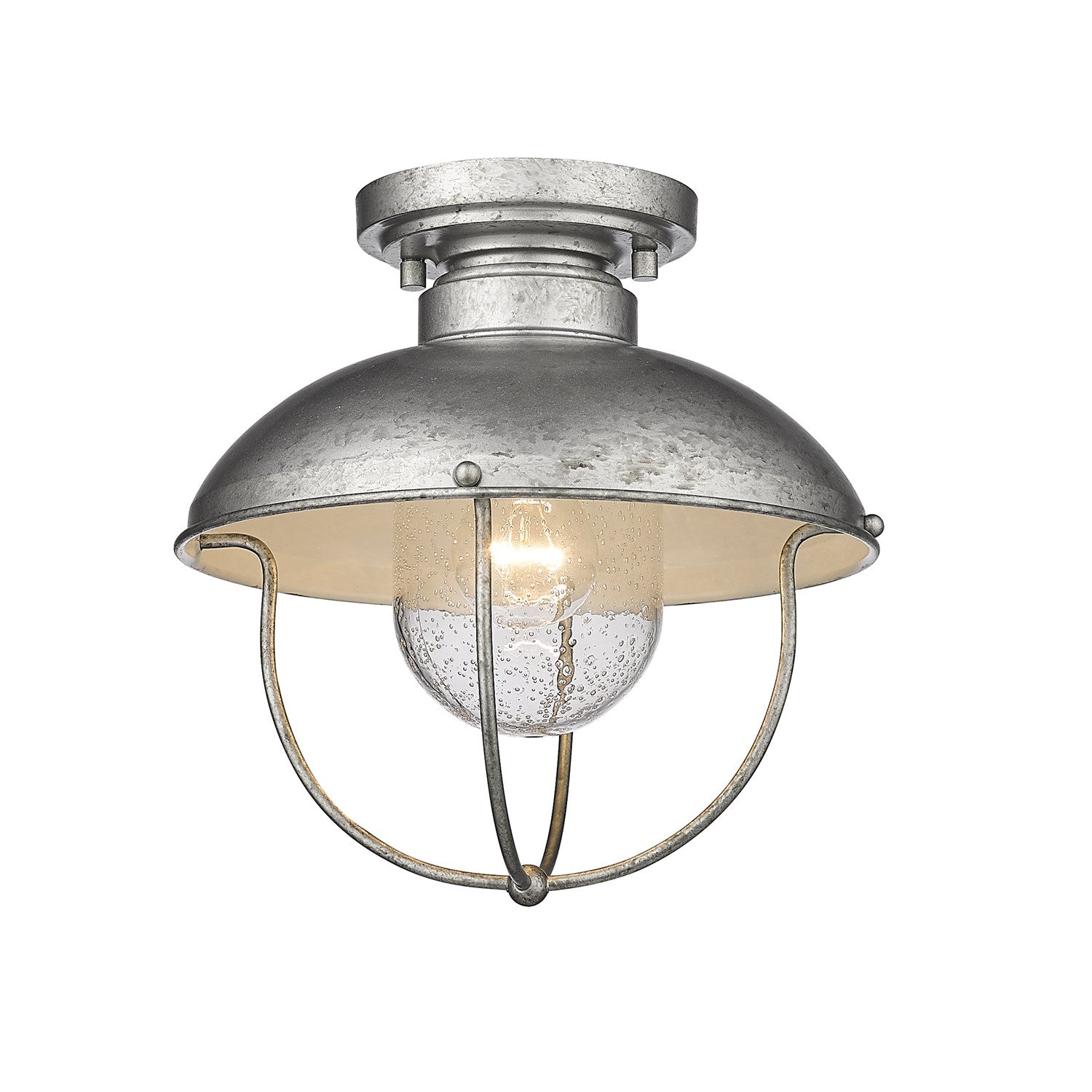 1 Light Outdoor Flush Ceiling Mount Fixture by Z-Lite