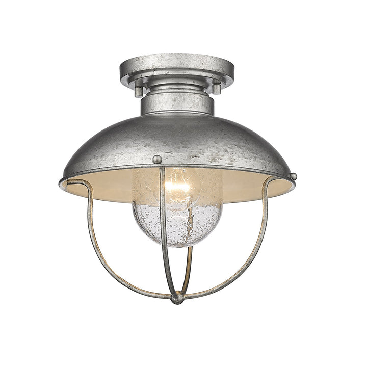 1 Light Outdoor Flush Ceiling Mount Fixture by Z-Lite