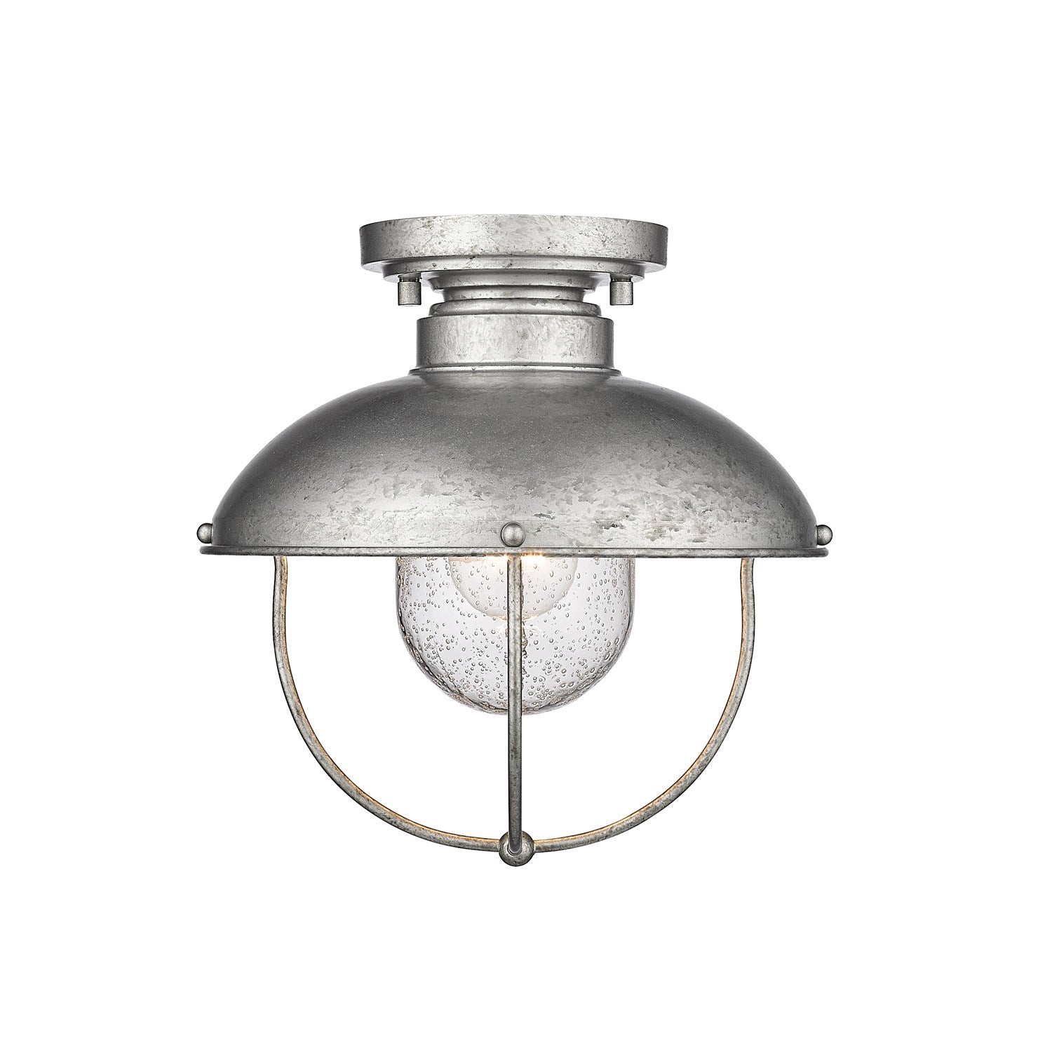 1 Light Outdoor Flush Ceiling Mount Fixture