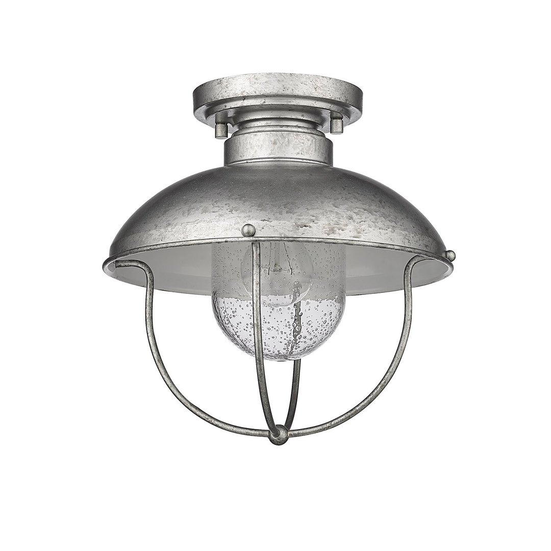 1 Light Outdoor Flush Ceiling Mount Fixture