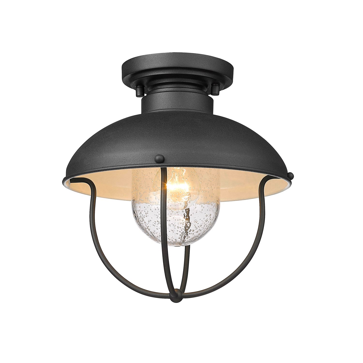 1 Light Outdoor Flush Ceiling Mount Fixture by Z-Lite