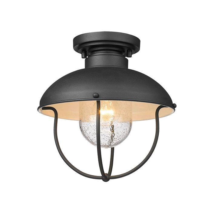 1 Light Outdoor Flush Ceiling Mount Fixture by Z-Lite