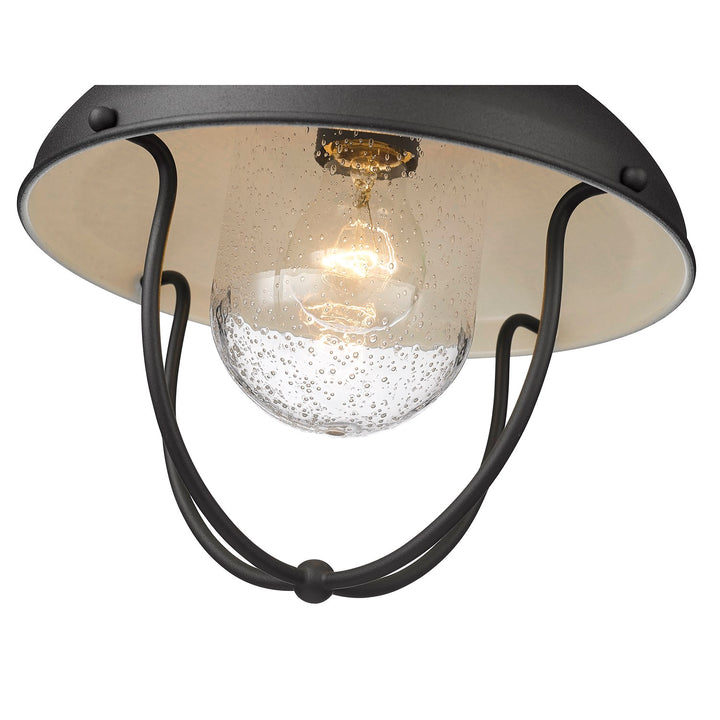 1 Light Outdoor Flush Ceiling Mount Fixture