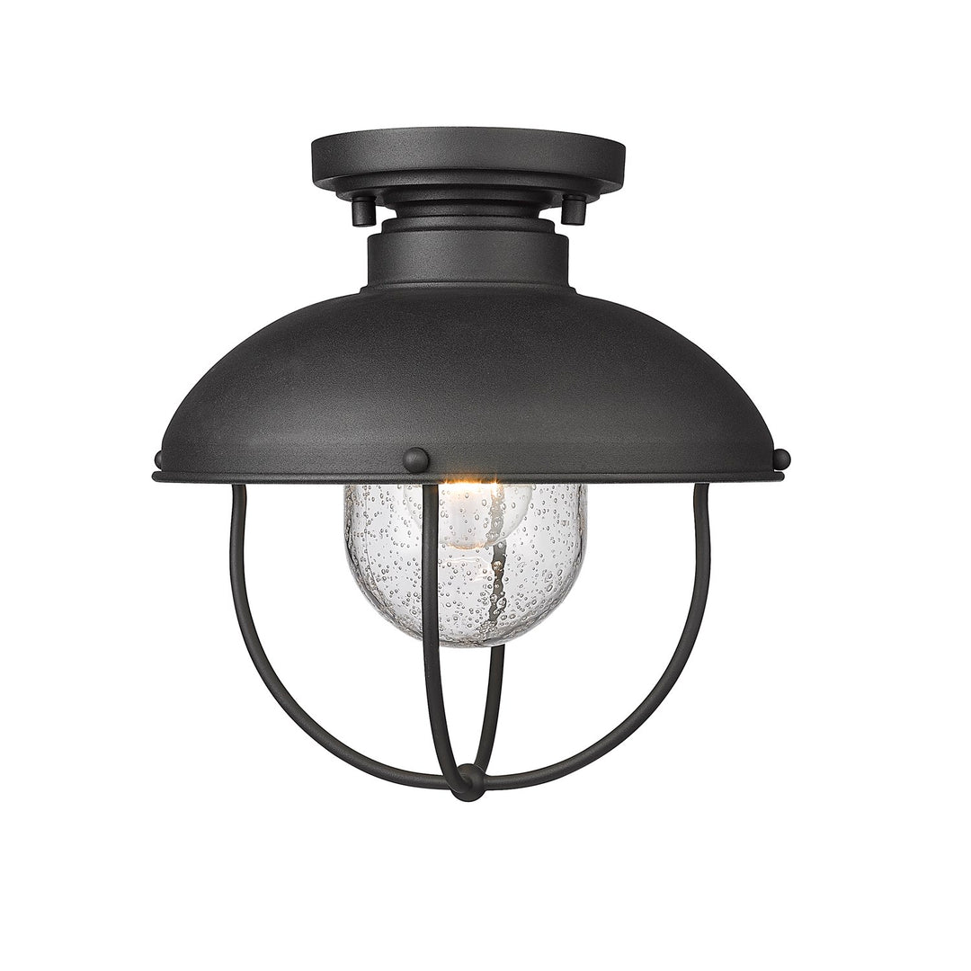 1 Light Outdoor Flush Ceiling Mount Fixture