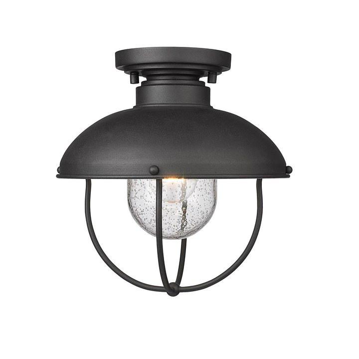 1 Light Outdoor Flush Ceiling Mount Fixture