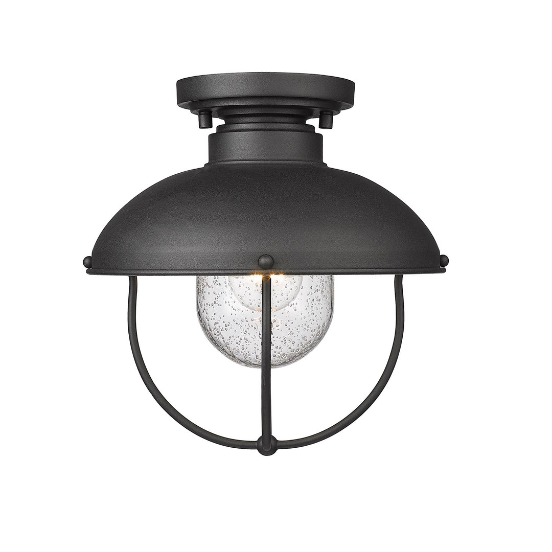 1 Light Outdoor Flush Ceiling Mount Fixture