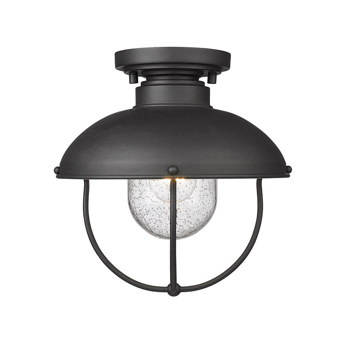 1 Light Outdoor Flush Ceiling Mount Fixture