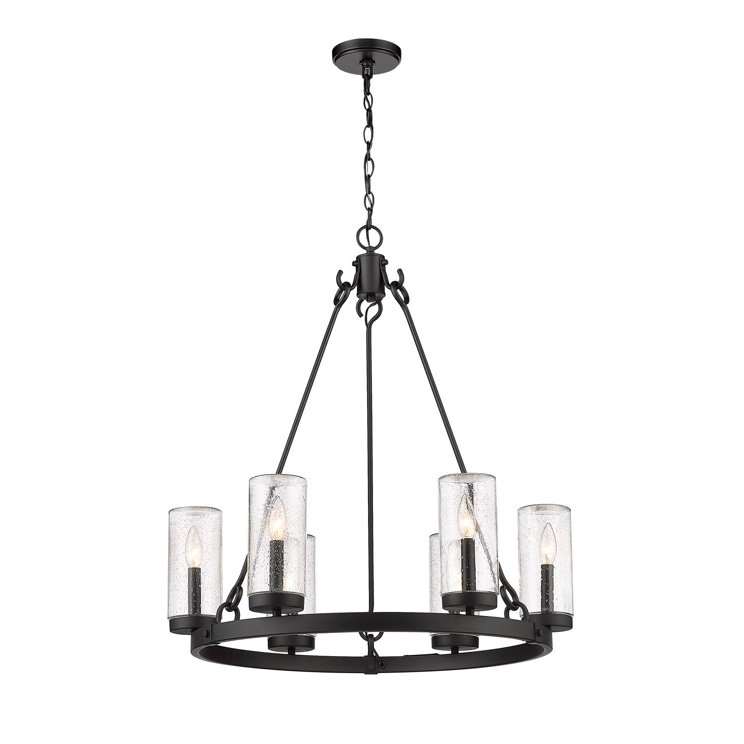6 Light Outdoor Pendant by Z-Lite