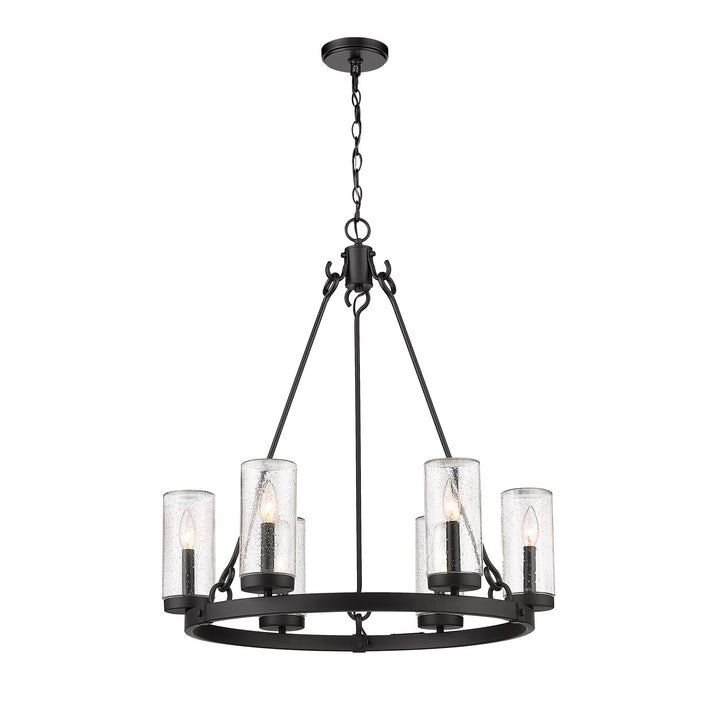 6 Light Outdoor Pendant by Z-Lite